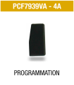 Transpondeur ID49 (4A)  PCF7939VA pour modèles Fiat - Toyota