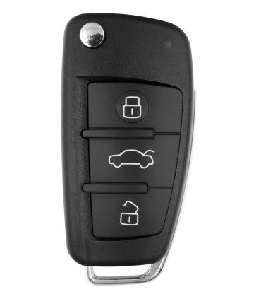 B02 Télécommande voiture universelle Keydiy 3 boutons style Audi
