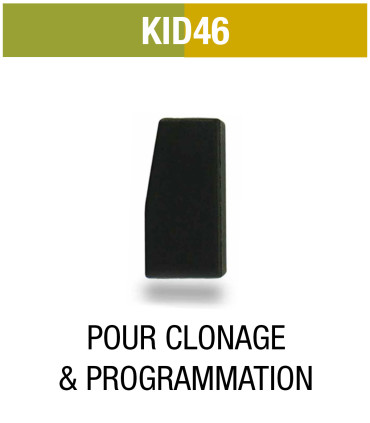 Clonage transpondeur ID46+ pour KD-X2 de Keydiy