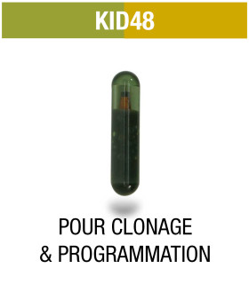 Clonage transpondeur ID48 pour KD-X2 de KEYDIY Clonage transpondeur ID48 pour KD-X2 de KEYDIY