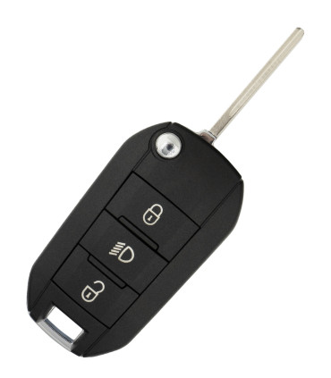 Coque de clé 3 boutons dont phares pour Toyota ProAce