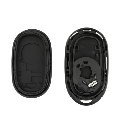 Coque de clé 4 boutons pour Fiat e500 et Abarth 500e 2020+ SIP22