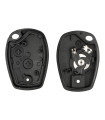 Coque de clé Renault 2 boutons pour  Clio III, Kangoo II, Master III, Modus, Trafic III, Twingo II, Wind