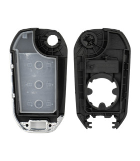 Coque de clé 3 boutons dont coffre pour Toyota ProAce Coque de clé 3 boutons dont coffre pour Toyota ProAce