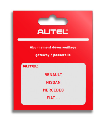AUTEL - Abonnement 1 an Passerelle Renault Nissan Mercedes Fiat VAG Audi Volkswagen Seat Skoda SGW IM608 608 PRO 2