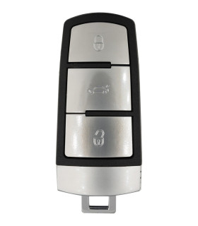 Coque de clé 3 boutons compatible Volkswagen Passat et Passat CC HU66 main s libres  et non mains libres Coque de clé 3 boutons compatible Volkswagen Passat et Passat CC HU66 main s libres  et non mains libres