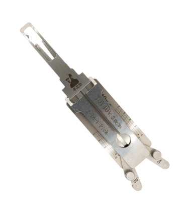 Lishi TOY40 v2 Dr Bt Lexus Toyota Mitsubishi Kia crocheteur décodeur 2-in-1 Mr Li