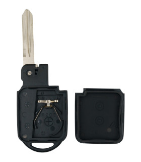 Coque clé 2 boutons pour Nissan Micra, Note, X-Trail, Qashqai, Pathfinder Coque clé 2 boutons pour Nissan Micra, Note, X-Trail, Qashqai, Pathfinder