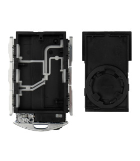 Coque de clé 4 boutons compatible Volvo mains libres lame HU198 Coque de clé 4 boutons compatible Volvo mains libres lame HU198