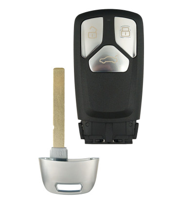 Coque de clé Audi 3 boutons lame HU162T MLB