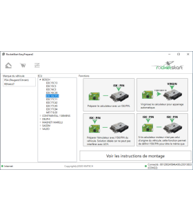 Émulateur antidémarrage RocketStart RSCAN pour Renault et PSA