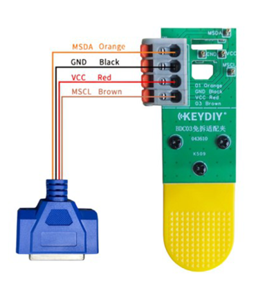 Clip  sans Démontage Keydiy BDC03