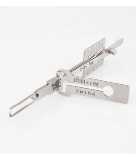 Lishi HU101+V3/V4 crocheteur décodeur pour Ford Land Rover Jaguar Volvo 2-in-1 Mr Li