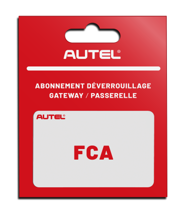AUTEL - Licence 1 an déverrouillages de passerelles / gateway FCA